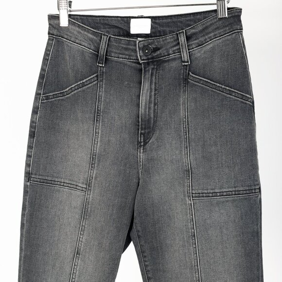 Jonathan Simkhai Wiley Medium Pebble Denim Joggers - Picture 4 of 12